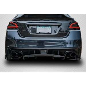 2015-2021 Subaru WRX VRS Carbon Fiber Rear Lip - image 1