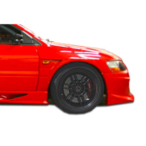 2003-2006 Mitsubishi Lancer Evolution 8 9 Duraflex VT-X Wide Body Front Fenders - 2 Piece - image 1 2003-2006 Mitsubishi Lancer Evolution 8 9 Duraflex VT-X Wide Body Front Fenders - 2 Piece - image 1