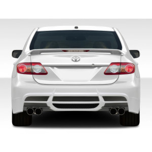 2011-2013 Toyota Corolla Duraflex W-1 Rear Bumper - 1 Piece - image 1 2011-2013 Toyota Corolla Duraflex W-1 Rear Bumper - 1 Piece - image 1