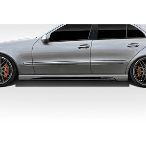 2003-2009 Mercedes E Class W211 4DR Duraflex W-1 Side Skirt Rocker Panels - 2 Piece - image 1 2003-2009 Mercedes E Class W211 4DR Duraflex W-1 Side Skirt Rocker Panels - 2 Piece - image 1