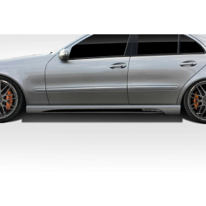 2003-2009 Mercedes E Class W211 4DR W-1 Side Skirt Rocker Panels - 2 Piece - image 1
