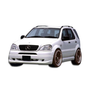1998-2001 Mercedes ML Class W163 Duraflex W-1 Front Lip Under Spoiler Air Dam - 1 Piece - image 1