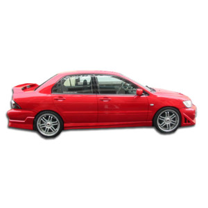 2002-2003 Mitsubishi Lancer Duraflex Walker Side Skirts Rocker Panels - 2 Piece - image 1 2002-2003 Mitsubishi Lancer Duraflex Walker Side Skirts Rocker Panels - 2 Piece - image 1