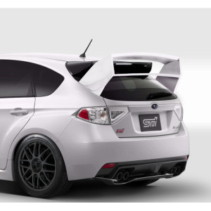 2008-2011 Subaru Impreza 5DR 2008-2014 Subaru WRX STI 5DR WRC Look Rear Wing Trunk Lid Spoiler - 1 Piece - image 1