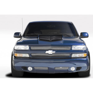 1999-2002 Chevrolet Silverado 2000-2006 Tahoe Suburban Duraflex ZL1 Look Hood - 1 Piece - image 1 1999-2002 Chevrolet Silverado 2000-2006 Tahoe Suburban Duraflex ZL1 Look Hood - 1 Piece - image 1