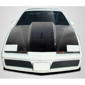 1982-1992 Pontiac Firebird Carbon Creations ZL1 Look Hood - 1 Piece - image 1 1982-1992 Pontiac Firebird Carbon Creations ZL1 Look Hood - 1 Piece - image 1