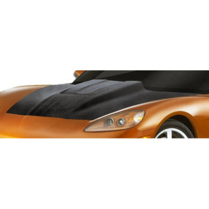 2005-2013 Chevrolet Corvette C6 Carbon Creations DriTech ZR Edition Hood - 1 Piece - image 1 2005-2013 Chevrolet Corvette C6 Carbon Creations DriTech ZR Edition Hood - 1 Piece - image 1