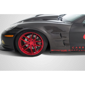 2005-2013 Chevrolet Corvette C6 Carbon Creations ZR Edition Front Fenders - 2 Piece - image 1 2005-2013 Chevrolet Corvette C6 Carbon Creations ZR Edition Front Fenders - 2 Piece - image 1
