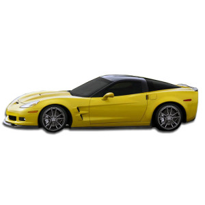 2005-2013 Chevrolet Corvette C6 Duraflex ZR Edition Side Skirts Rocker Panels - 2 Piece - image 1 2005-2013 Chevrolet Corvette C6 Duraflex ZR Edition Side Skirts Rocker Panels - 2 Piece - image 1