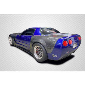 1997-2004 Chevrolet Corvette C5 Convertible Z06 Carbon Creations ZR Edition Rear Fenders - 2 Piece - image 1 1997-2004 Chevrolet Corvette C5 Convertible Z06 Carbon Creations ZR Edition Rear Fenders - 2 Piece - image 1