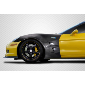 2005-2013 Chevrolet Corvette C6 Carbon Creations ZR1 Look Front Fenders - 2 Piece - image 1 2005-2013 Chevrolet Corvette C6 Carbon Creations ZR1 Look Front Fenders - 2 Piece - image 1