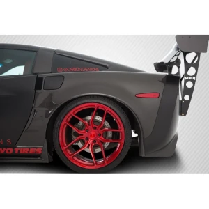 2005-2013 Chevrolet Corvette ZR1 Look Carbon Fiber Fender Flare - image 1