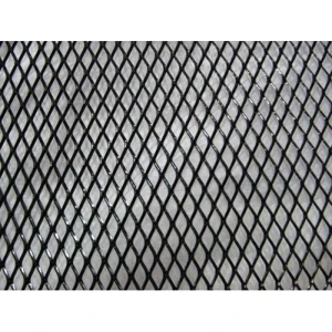 Diamond Cut Mesh Grille (black) - 2 Piece - image 1