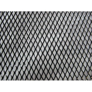 Diamond Cut Mesh Grille (black) - 2 Piece - image 1