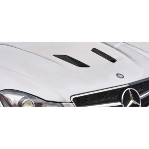 Universal Duraflex Black Series Look Hood Ducts Scoops Vents - 2 Piece - image 1 Universal Duraflex Black Series Look Hood Ducts Scoops Vents - 2 Piece - image 1