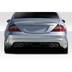 2006-2011 Mercedes CLS Class C219 W219 L Sport Rear Diffuser - 1 Piece ( For AMG Bumper only) - image 1