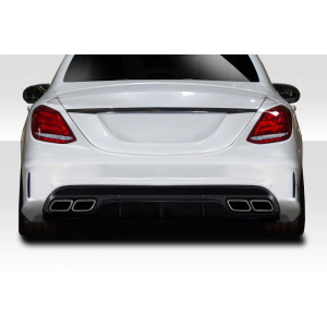 2015-2021 Mercedes C Class W205 Duraflex C63 Look Rear Diffuser - 1 Piece ( For AMG Bumper only) (S) - image 1