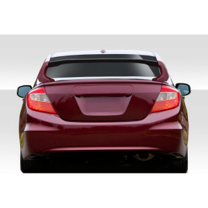 2012-2015 Honda Civic 4DR Duraflex RR Wing Spoiler - 3 Piece - image 1