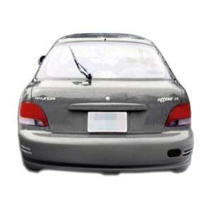 1995-1999 Hyundai Accent HB Duraflex Evo Rear Bumper - 1 Piece (S) - image 1 1995-1999 Hyundai Accent HB Duraflex Evo Rear Bumper - 1 Piece (S) - image 1