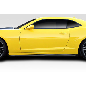 2010-2015 Chevrolet Camaro Duraflex ZL1 V2 Look Side Skirts - 2 Piece - image 1 2010-2015 Chevrolet Camaro Duraflex ZL1 V2 Look Side Skirts - 2 Piece - image 1