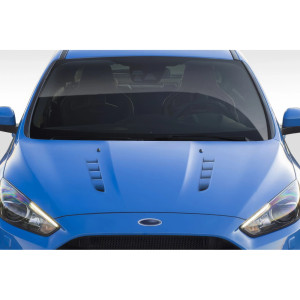 2016-2018 Ford Focus Duraflex RS Look Hood - 1 Piece - image 1 2016-2018 Ford Focus Duraflex RS Look Hood - 1 Piece - image 1