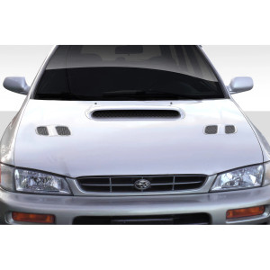 1993-2001 Subaru Impreza Duraflex STI Look Hood - 1 Piece - image 1