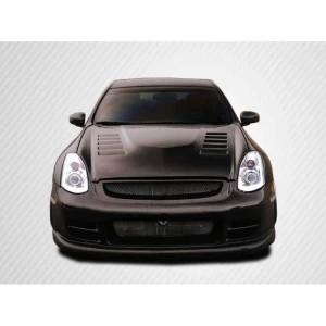 2003-2007 Infiniti G Coupe TS-1 Carbon Fiber Front Bumper - image 1