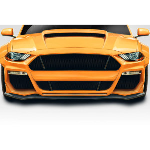 2018-2023 Ford Mustang Grid Front Lip Under Spoiler - 1 Piece (S) - image 1