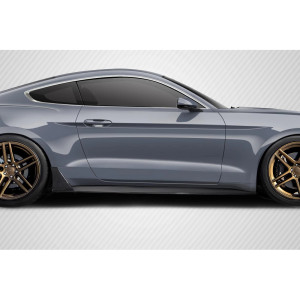 2015-2023 Ford Mustang Carbon Creations Grid V2 Side Skirts Rocker Panels - 2 Piece (s) - image 1 2015-2023 Ford Mustang Carbon Creations Grid V2 Side Skirts Rocker Panels - 2 Piece (s) - image 1