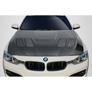 2012-2018 BMW 3 Series F30 / 2014-2020 4 Series F32 Carbon Creations GTR Hood - 1 Piece - image 1