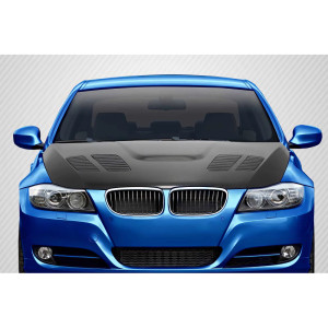 2009-2011 BMW 3 Series E90 Carbon Creations GTR Hood - 1 Piece - image 1