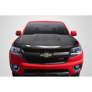 2015-2022 Chevrolet Colorado Carbon Creations ZR2 Look Hood - 1 Piece - image 1 2015-2022 Chevrolet Colorado Carbon Creations ZR2 Look Hood - 1 Piece - image 1