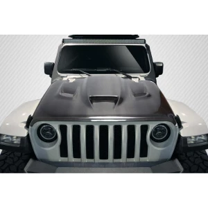 2018-2025 Jeep Wrangler Hellcat Carbon Fiber Hood - image 1