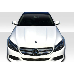 2015-2021 Mercedes C Class W205 Duraflex C63 Look Hood - 1 Piece - image 1 2015-2021 Mercedes C Class W205 Duraflex C63 Look Hood - 1 Piece - image 1