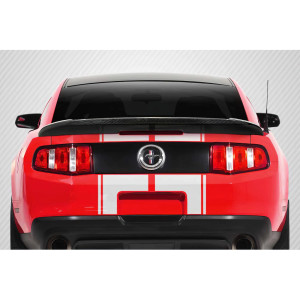 2010-2014 Ford Mustang Carbon Creations DriTech GT500 Look Wing Spoiler - 1 Piece - image 1 2010-2014 Ford Mustang Carbon Creations DriTech GT500 Look Wing Spoiler - 1 Piece - image 1