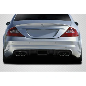 2006-2011 Mercedes CLS L Sport Carbon Fiber Rear Lip - image 1
