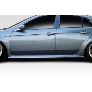 2004-2008 Acura TL A Spec Look Side Skirts - 2 Piece - image 1