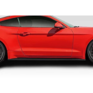 2015-2023 Ford Mustang KT Style Side Skirt Rocker Panels Add-Ons - 4 Piece - image 1