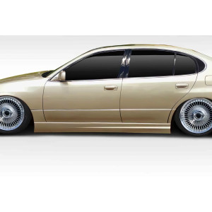 1998-2005 Lexus GS Series GS300 GS400 GS430 Duraflex W1 Side Skirts Rocker Panels - 2 Piece - image 1