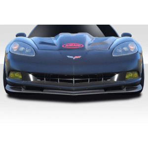 2005-2013 Chevrolet Corvette C6 Duraflex ZR Front Lip Splitter - 3 Piece ( Base Model) - image 1