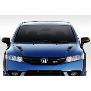 2006-2011 Honda Civic 4DR Duraflex Type M Hood - 1 Piece - image 1 2006-2011 Honda Civic 4DR Duraflex Type M Hood - 1 Piece - image 1