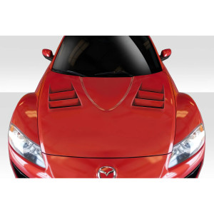2004-2008 Mazda RX-8 Duraflex Vader Hood - 1 Piece - image 1 2004-2008 Mazda RX-8 Duraflex Vader Hood - 1 Piece - image 1