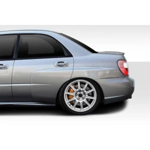 2002-2007 Subaru Impreza WRX STI 4DR WRC Look Wide Body 50MM Rear Fender Flares - 5 Piece - image 1