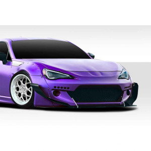 2013-2020 Scion FR-S Toyota 86 Subaru BRZ GT500 V2 Canards - 6 Piece - image 1