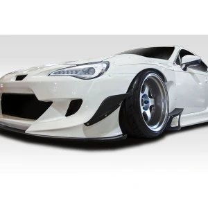 2013-2020 Scion FR-S Toyota 86 Subaru BRZ GT500 V3 Front Bumper Canards - 2 Piece - image 1
