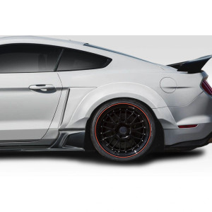 2015-2023 Ford Mustang KT Wide Body Rear Fender Flares - 4 Piece - image 1