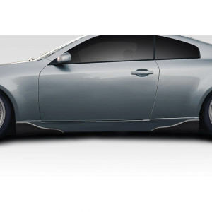 2003-2007 Infiniti G Coupe G35 Vader Side Skirts Rocker Panels Add Ons Spat Extensions - 4 Piece - image 1