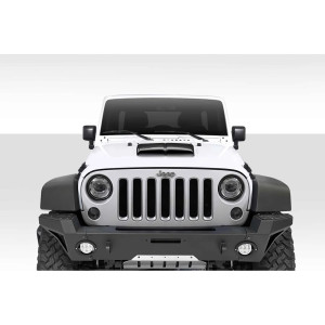 Universal Duraflex Dual Ram Air Hood Scoop - 1 Piece - image 1 Universal Duraflex Dual Ram Air Hood Scoop - 1 Piece - image 1