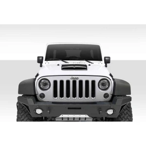 Universal Dual Ram Air Hood Scoop - 1 Piece - image 1