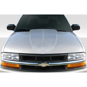 1994-2004 Chevy S10 1995-2004 Blazer Duraflex 3" Cowl Hood - 1 Piece - image 1 1994-2004 Chevy S10 1995-2004 Blazer Duraflex 3" Cowl Hood - 1 Piece - image 1